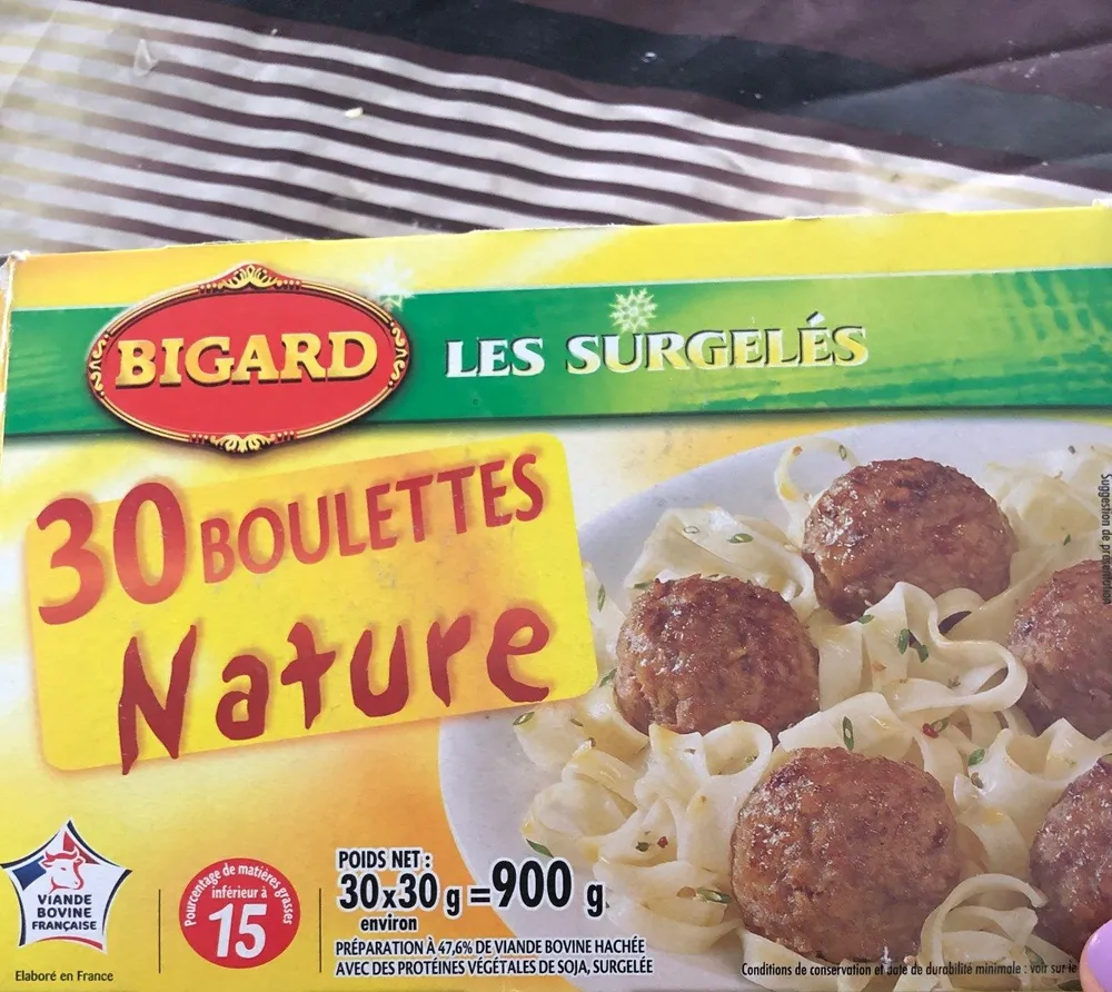 30 boulettes nature