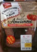 Saucisse à l'Ancienne Tomates Confites & Thym