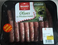 Saussices Olives de Méditerranée