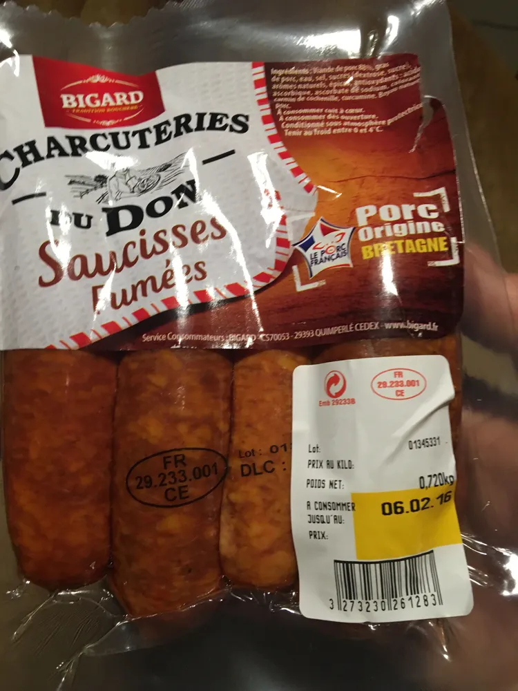 Saucisses Fumées