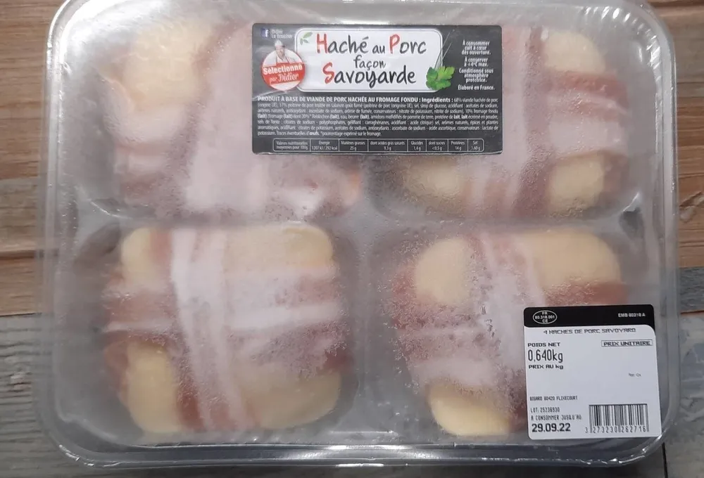Haché au porc façon savoyarde
