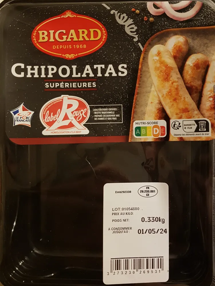 Chipolatas supérieures