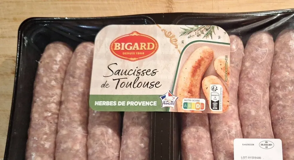 Saucisse aux oignons
