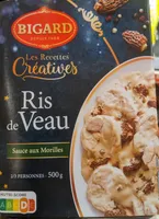 Ris de veau sauce aux morilles