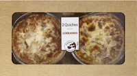 2 quiches lorraines