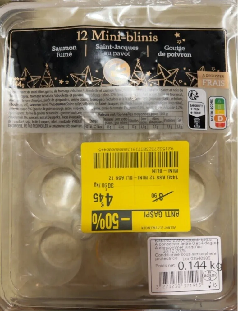 Mini-blinis