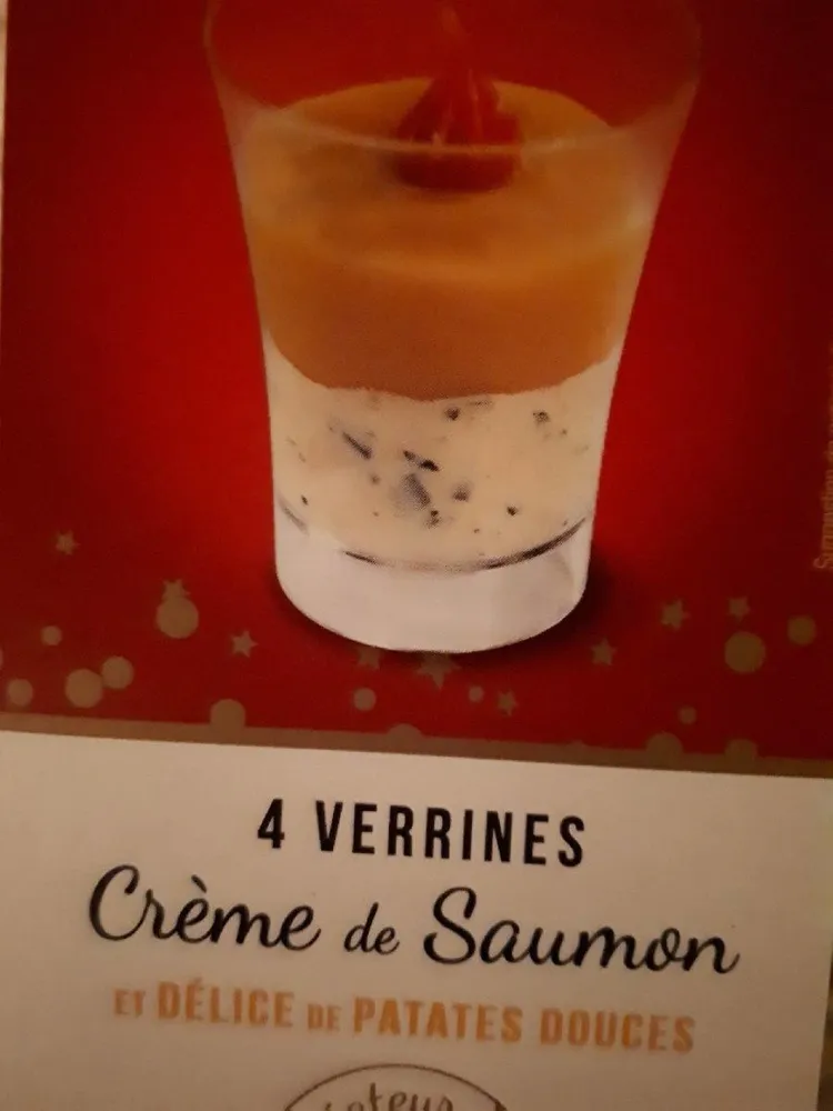 Verrines Crème de Saumon