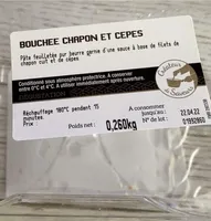 Bouchee chapon et  cepes