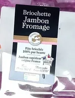 Brochette jambon fromage