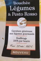Boucher légumes et pesto rosso