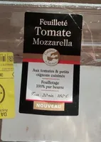 Feuilleté tomate mozzarella