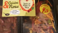 Émincé boeuf sauveur tex mex et légumes