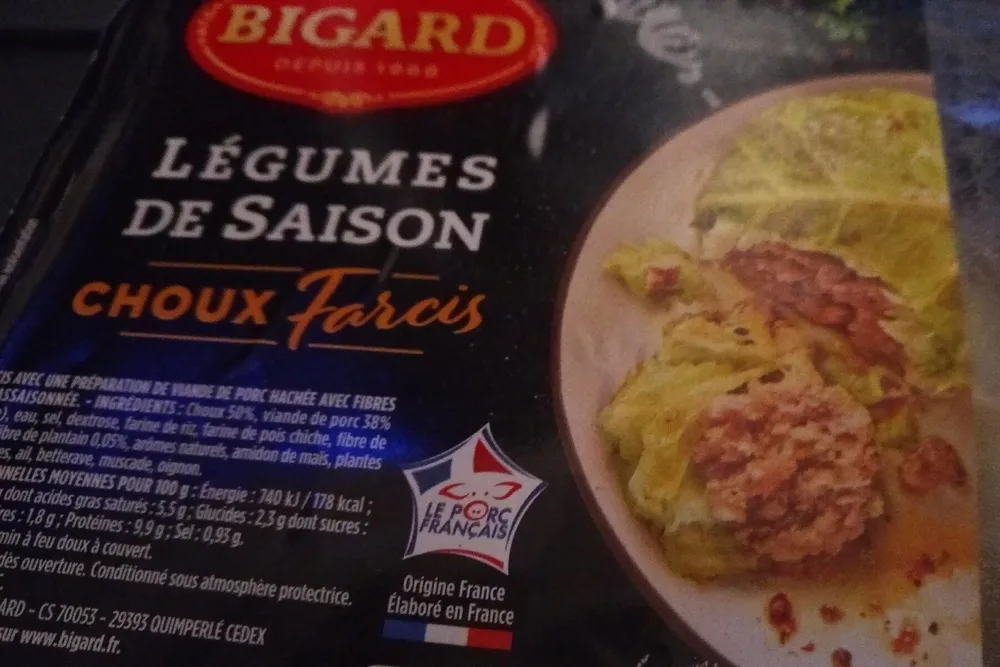 Legumes de saisons
