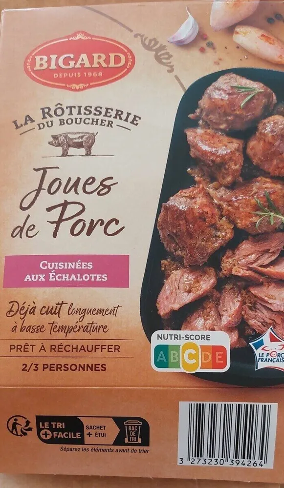 Joue de porc la rôtisserie du boucher