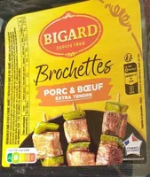 Brochettes porc et boeuf