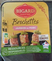 Brochette jambon de porc