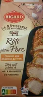 Rôti filet de porc oignons et thym