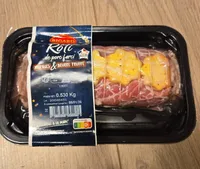 Rôti de porc farci aux morilles et beurre truffé
