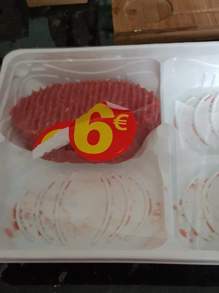 Haché de boeuf 15%