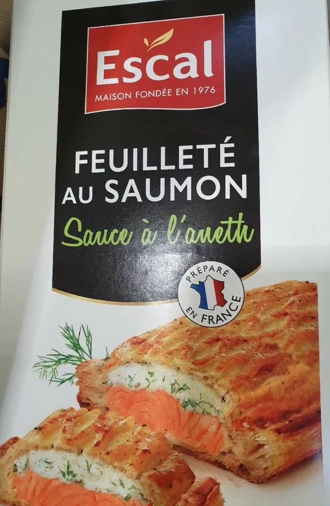 Feuilleté au saumon
