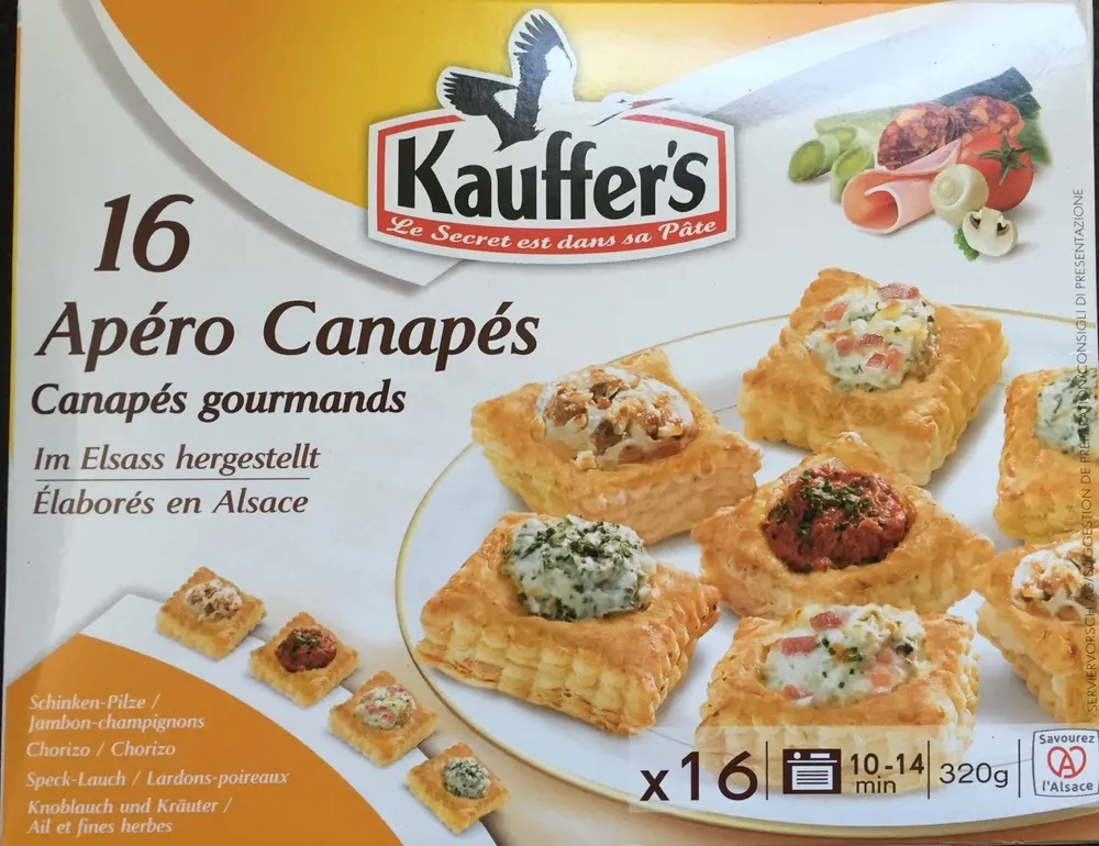Kauffer's   16 Apéro Canapés