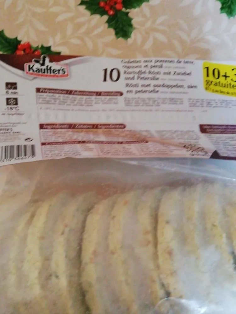 Galette pomme de terre