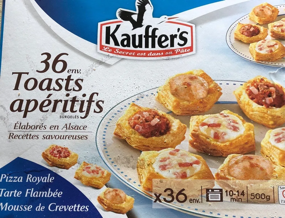 Toast apéritifis