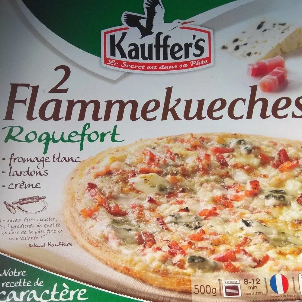 2 Flammekueches Roquefort