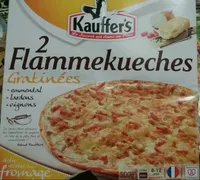 Tarte flambée gratinée