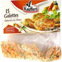 Galette Kauffer's pdt carottes Poireaux