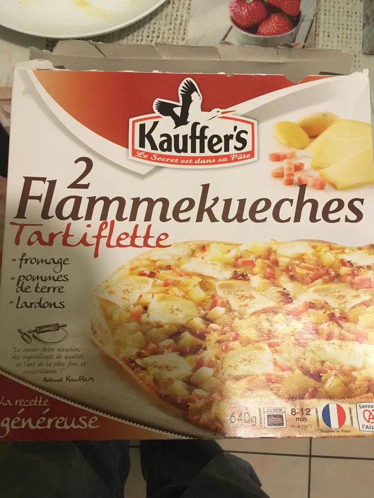 Flammekueches Tartiflette