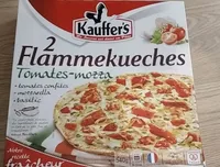 Flammekueche tomate mozzarella