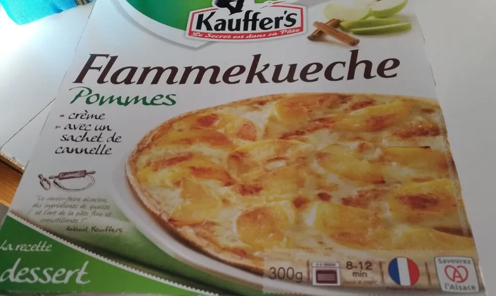 Flammekueche Pomme