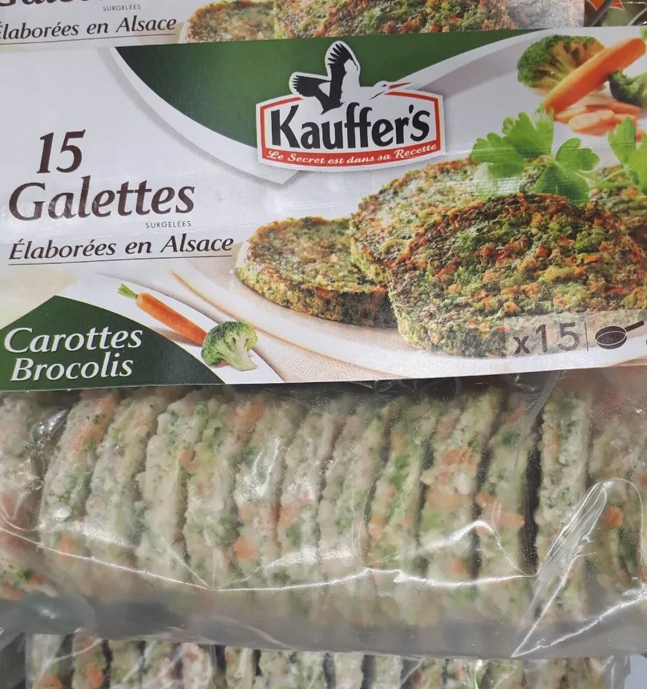 Galette Carottes Brocolis