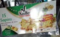 Galettes sapins aux pommes de terre et persil