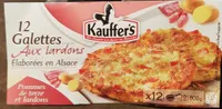 Galettes de pommes de terre aux lardons