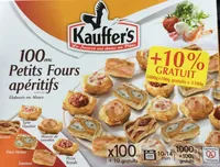 100 env petits fours aperitifs