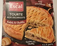 Tourte aux escargots bolets et Chablis