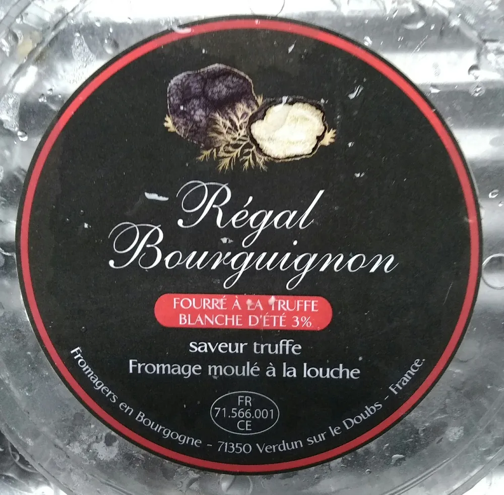 Régale bourguignon truffe été 3%