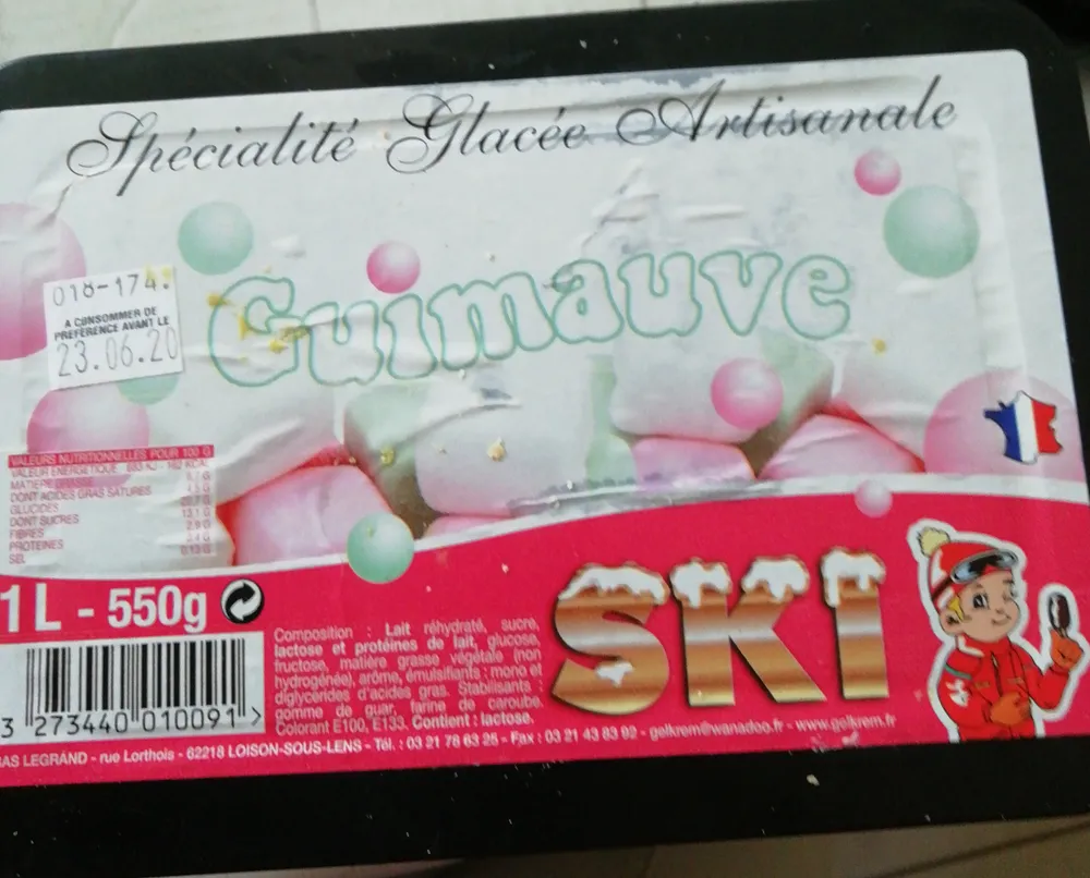 spécialité glacée artisanale