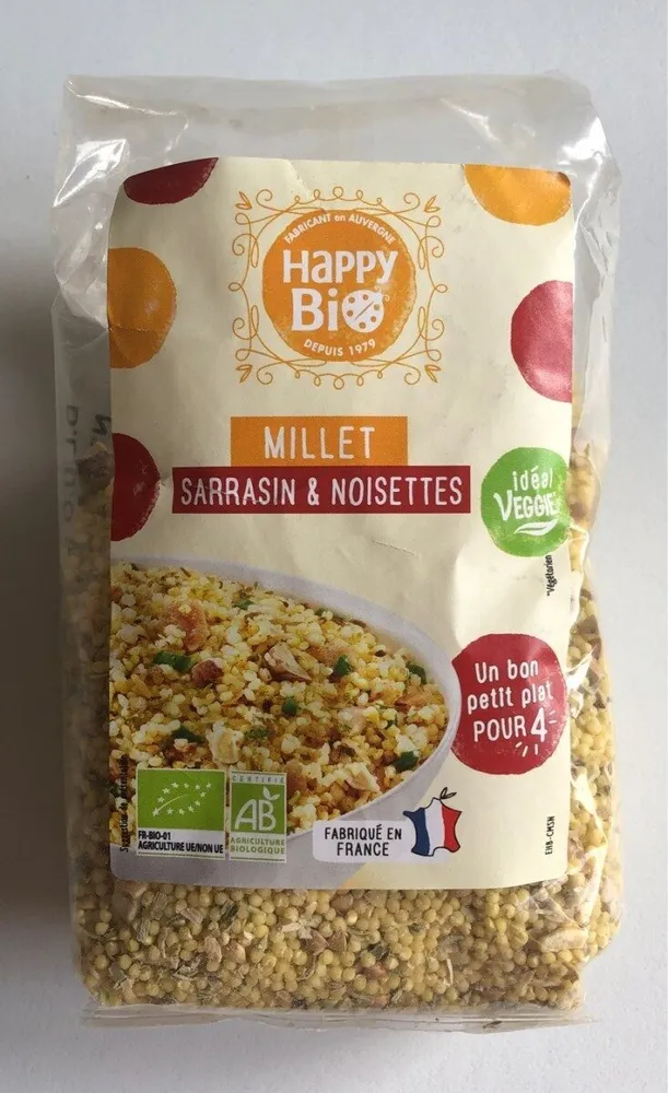 Millet sarrasin & noisettes