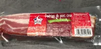 Poitrine de porc crue