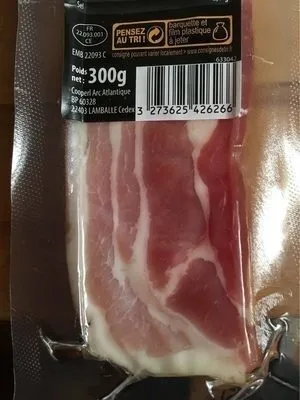 Poitrine de porc fumee