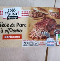 Pièce de porc à effilocher