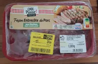Coûte échine de porc sans os mariné aux herbes