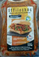 Effiloches de porc marinés barbecue