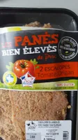 Les Panés Bien Élevés de Porc - 2 Escalopes Tomate, Origan