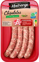 Les chipolatas aux herbes Label Rouge
