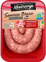 Saucisse brasse au poivre concassé