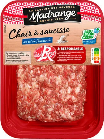 Chair à saucisse au sel de Guérande Label Rouge